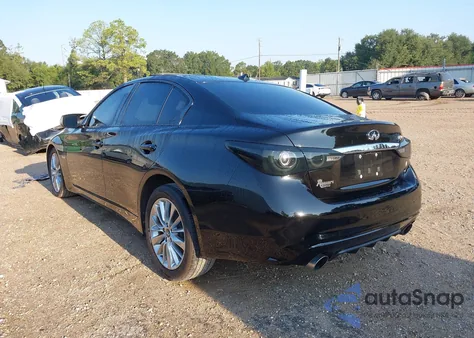 2019 Infiniti Q50 3.0T Luxe from USA, damaged, VIN JN1EV7AP3KM515794